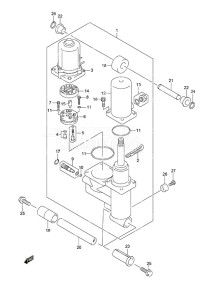 DF 60A drawing Trim Cylinder