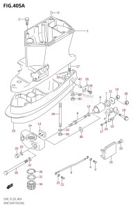 DF60 From 06001F-251001 (E03)  2002 drawing DRIVE SHAFT HOUSING