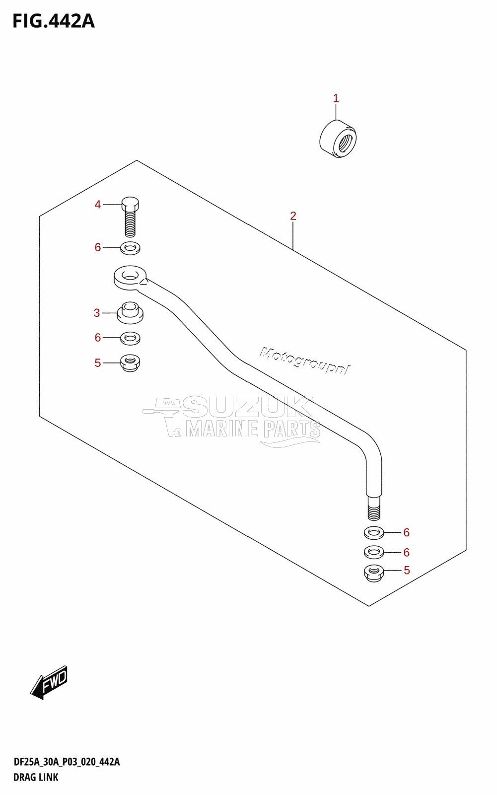 DRAG LINK (DF25AT,DF30AT)