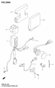 DF40A From 04004F-110001 (E34-Italy)  2011 drawing PTT SWITCH /​ ENGINE CONTROL UNIT