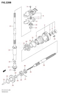 DF25 From 02503F-410001 (E03)  2014 drawing TRANSMISSION (DF25R:E03)