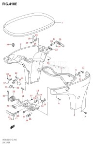 DF90A From 09003F-310001 (E01 E40)  2013 drawing SIDE COVER (DF80A:E01)