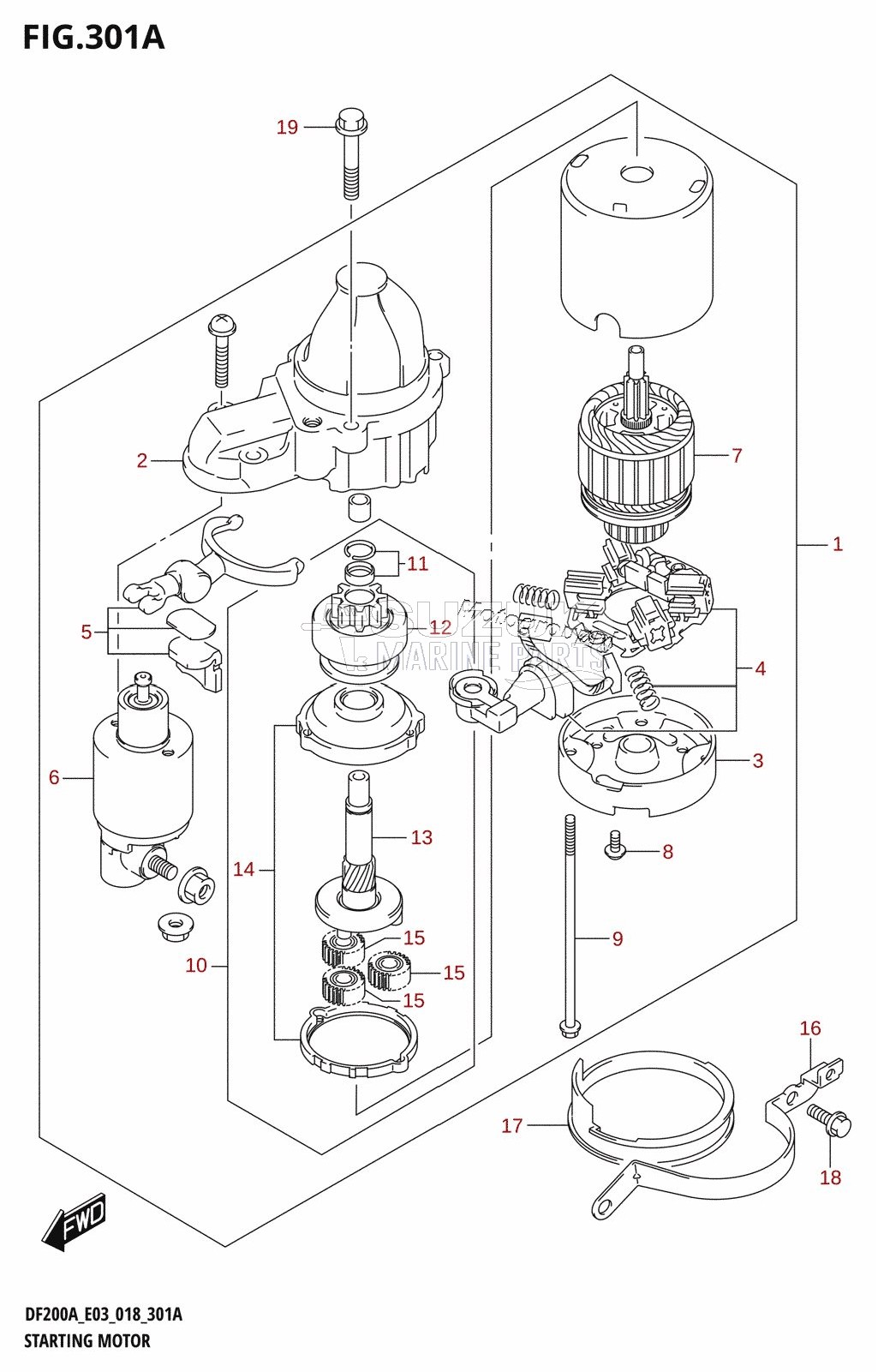 STARTING MOTOR