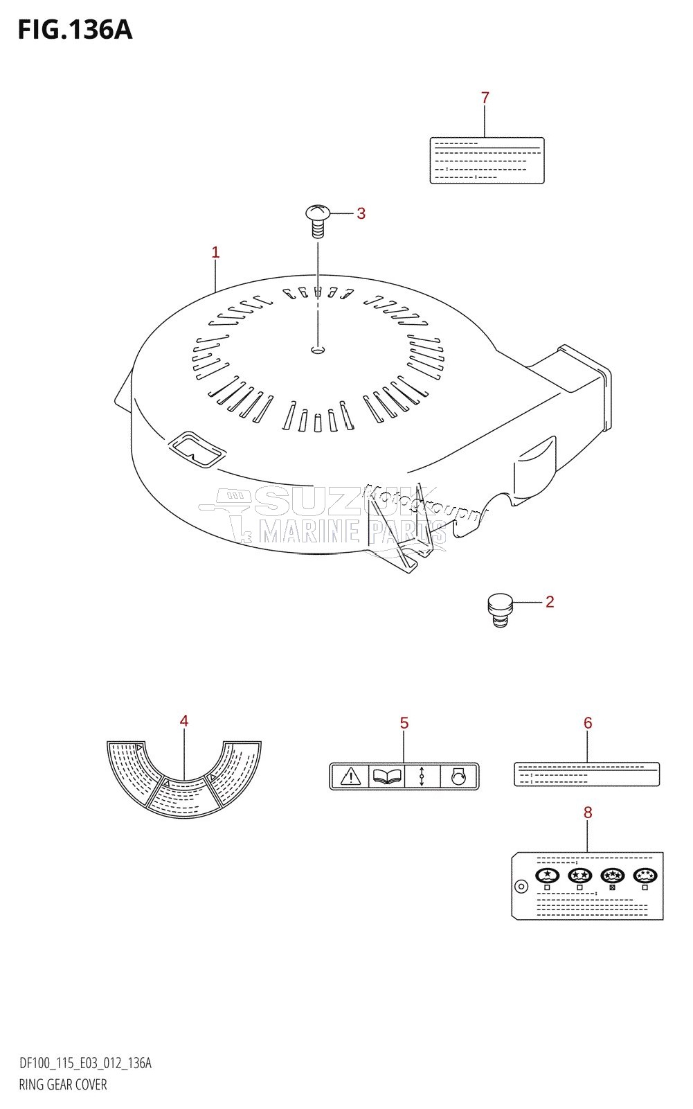 RING GEAR COVER