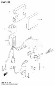 DF40A From 04004F-710001 (E34-Italy)  2017 drawing PTT SWITCH /​ ENGINE CONTROL UNIT (DF60AVTH:E01)