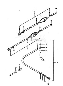 DT3.5 From 0351-001001 ()  1986 drawing OPTIONAL : FUEL HOSE