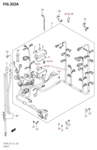 DF250A From 25003P-310001 (E01 E40)  2013 drawing HARNESS