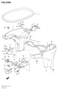 DF90A From 09003F-310001 (E03)  2013 drawing SIDE COVER