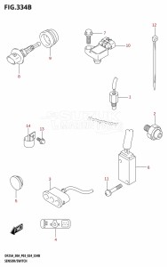 DF250ATSS From 25001N-440001 (E03)  2024 drawing SENSOR /​ SWITCH (DF25AT,DF30AT)