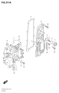 DF100A From 10003F-510001 (E03)  2015 drawing RECTIFIER