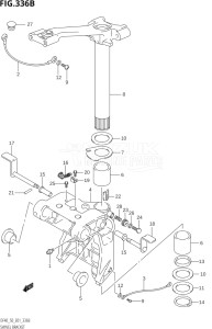 04001F-780001 (2007) 40hp E01-Gen. Export 1 (DF40QHK7  DF40TK7) DF40 drawing SWIVEL BRACKET (K1,K2,K3,K4,K5,K6,K7,K8,K9,K10)