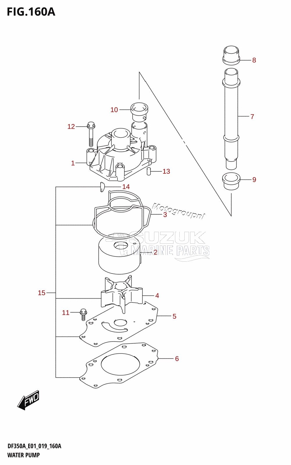 WATER PUMP (E01)