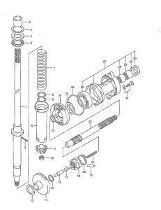 Outboard DT 40 drawing Transmission