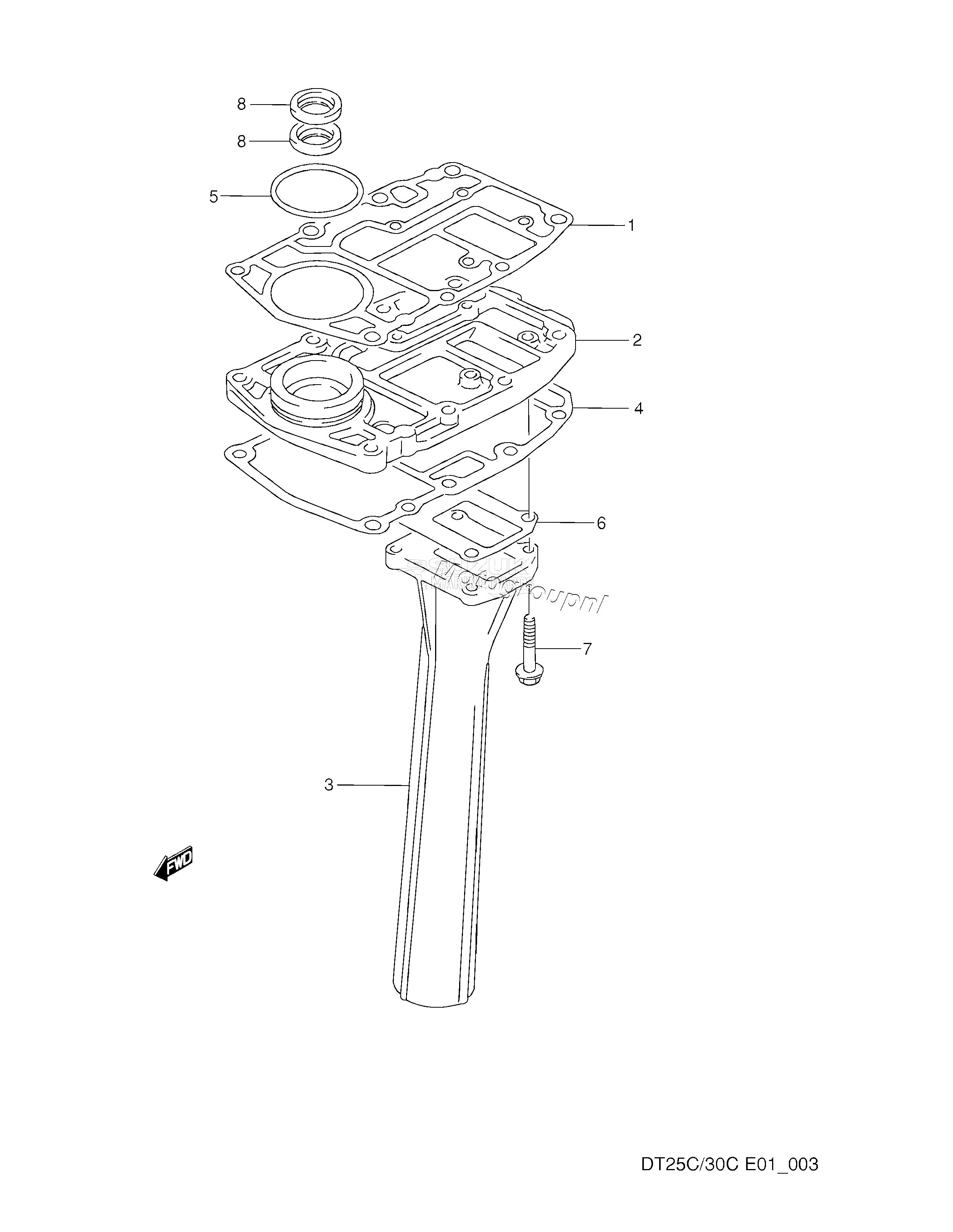 EXHAUST TUBE