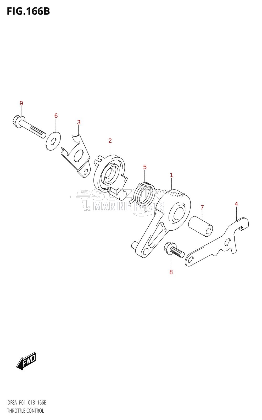 THROTTLE CONTROL (DF8AR,DF9.9AR)