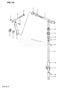 DT50 From 5001-300001 ()  1978 drawing CLUTCH