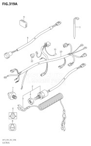 01503F-210001 (2012) 15hp P01-Gen. Export 1 (DF15  DF15R) DF15 drawing ELECTRICAL (DF15:P01)