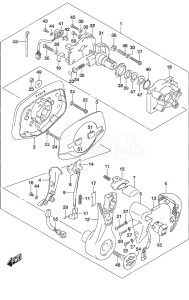 Outboard DF 175AP drawing Flush Mount Remocon