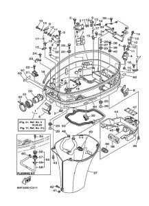 LZ150TXRC drawing BOTTOM-COWLING