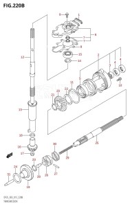 DF25 From 02503F-310001 (E03)  2013 drawing TRANSMISSION (DF25R:E03)