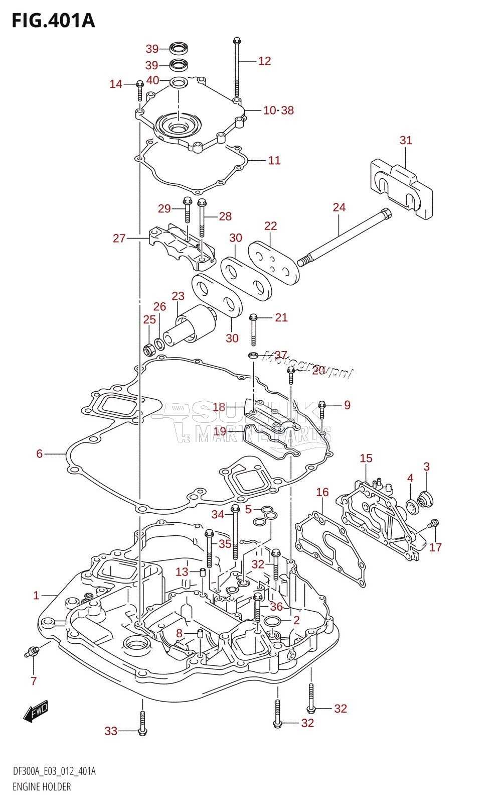 ENGINE HOLDER