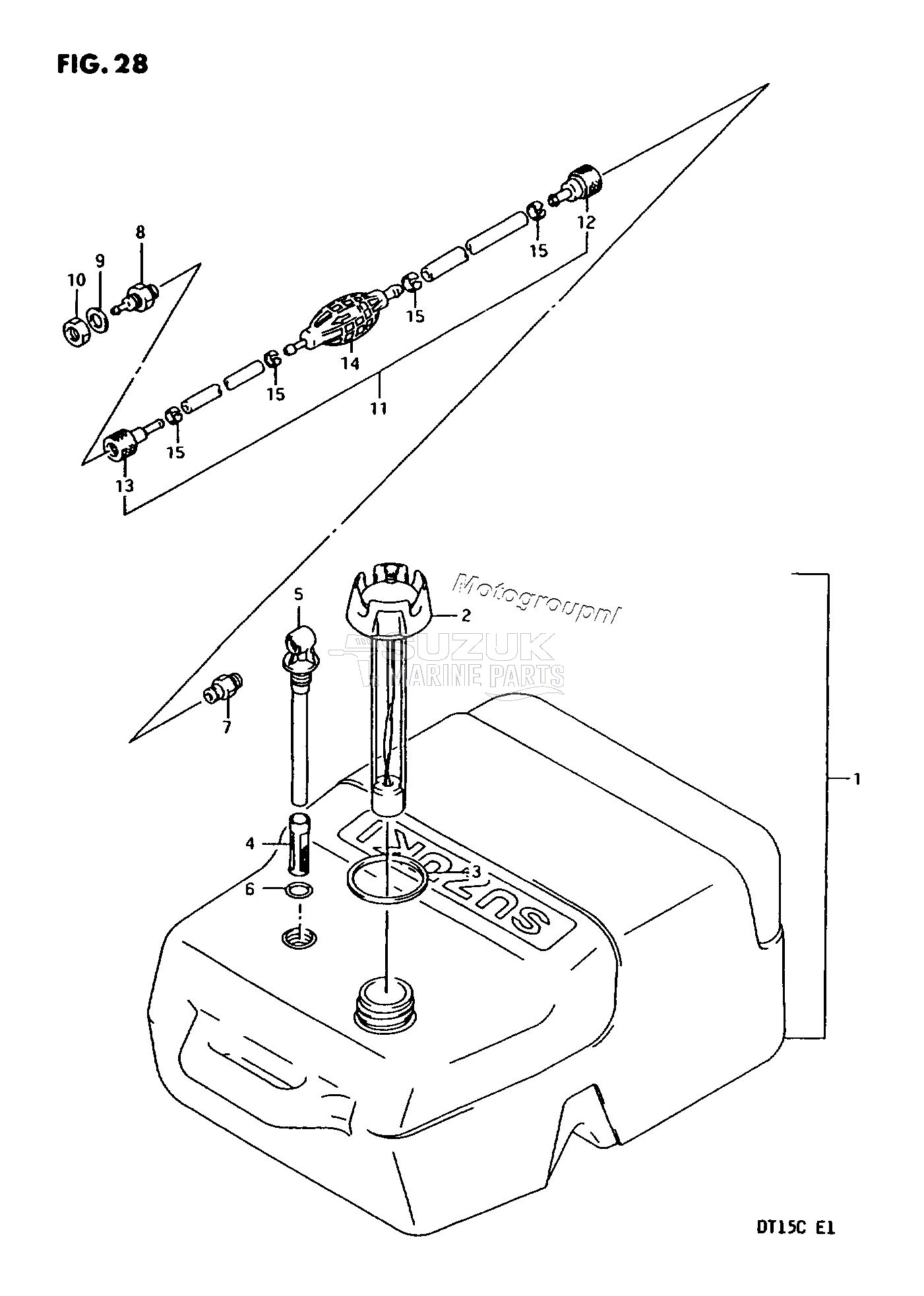 FUEL TANK (PLASTIC)