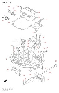 07002F-980001 (2009) 70hp E01-Gen. Export 1 (DF70ATK9) DF70A drawing ENGINE HOLDER