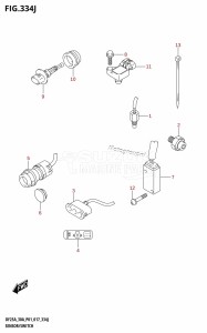 DF25A From 02504F-710001 (P01)  2017 drawing SENSOR /​ SWITCH (DF30AQ:P01)