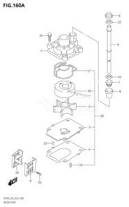 DF90A From 09003F-040001 (E03)  2020 drawing WATER PUMP