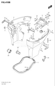 11503Z-510001 (2005) 115hp E03-USA (DF115AZ) DF115AZ drawing SIDE COVER (DF115AT:E03)