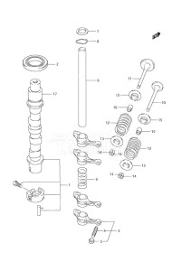 DF 9.9 drawing Camshaft