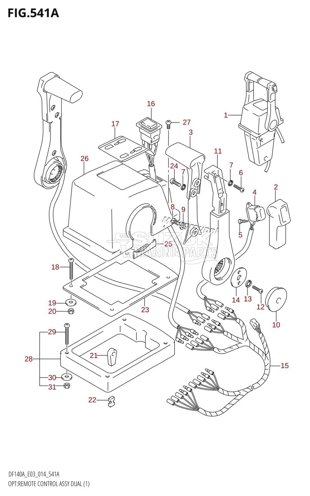 OPT:REMOTE CONTROL ASSY DUAL (1)