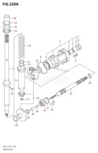 DF40 From 04001F-971001 (E01)  1999 drawing TRANSMISSION (X,Y,K1,K2,K3,K4,K5,K6,K7,K8,K9,K10)