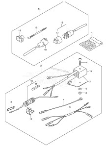 DT8 From 0801-251001 ()  2002 drawing OPTIONAL : ELECTRICAL