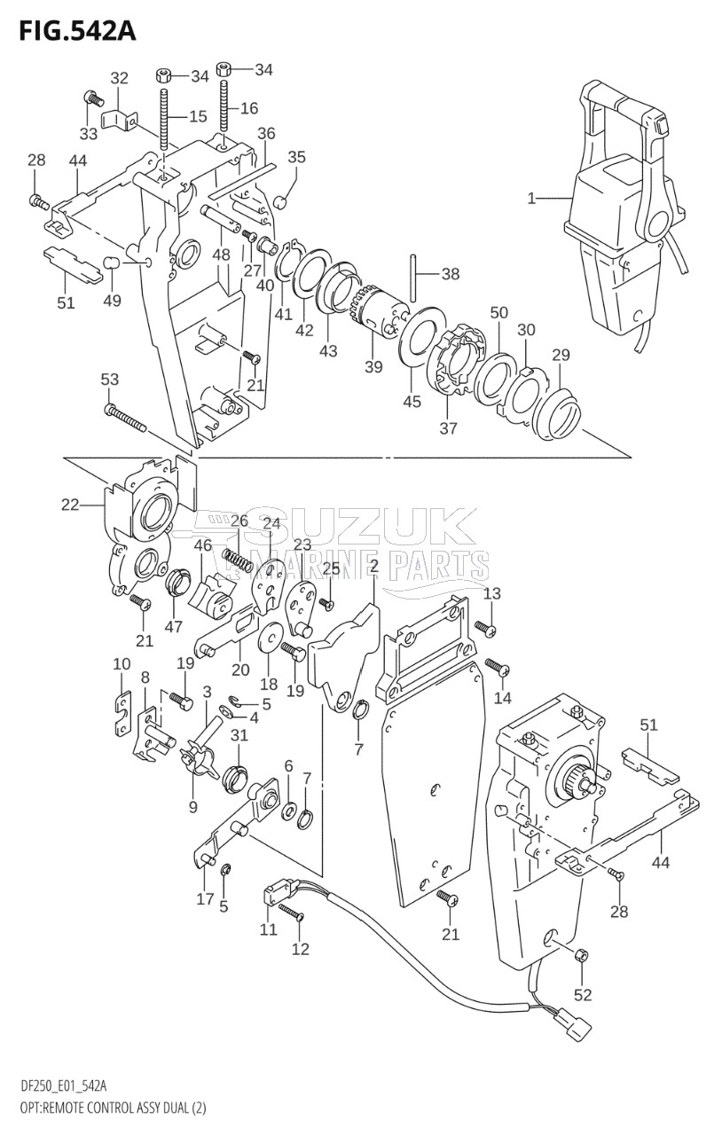 OPT:REMOTE CONTROL ASSY DUAL (2)