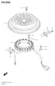 DF150AST From 15004F-140001 (E03)  2021 drawing MAGNETO