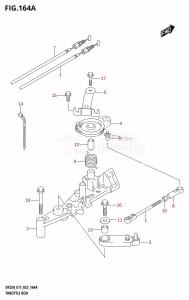 DF200 From 20002F-140001 (E01 E40)  2021 drawing THROTTLE ROD