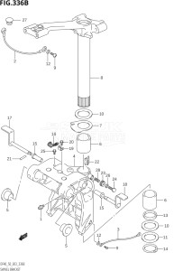 04002F-010001 (2010) 40hp E03-USA (DF40QHK10  DF40TK10) DF40 drawing SWIVEL BRACKET (K1,K2,K3,K4,K5,K6,K7,K8,K9,K10)