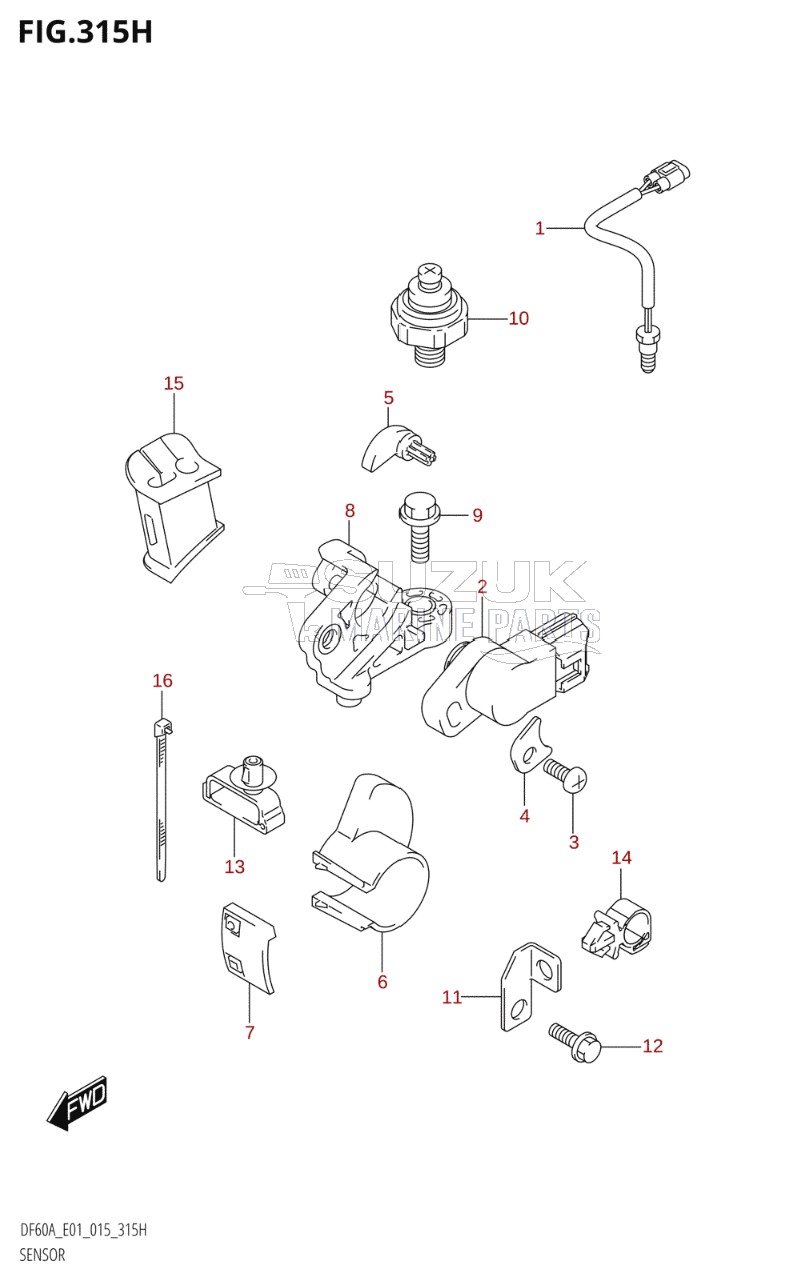 SENSOR (DF60A:E40)