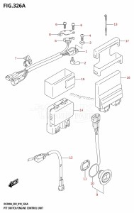 DF200AZ From 20003Z-810001 (E03)  2018 drawing PTT SWITCH /​ ENGINE CONTROL UNIT