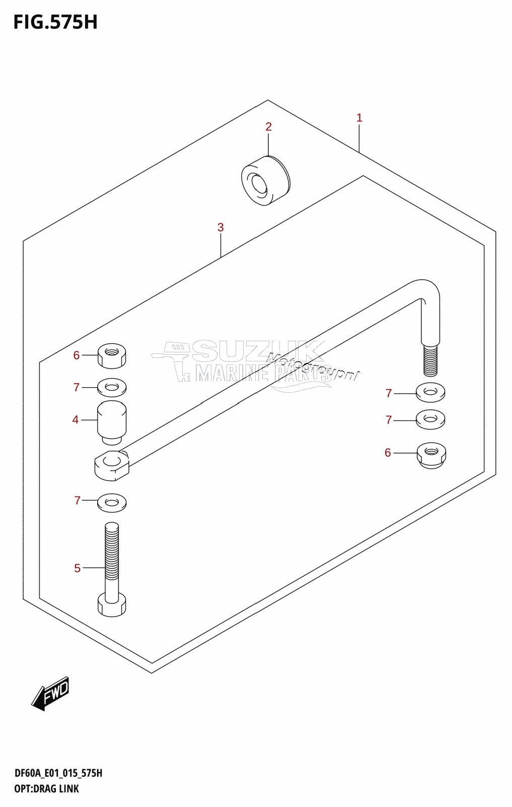 OPT:DRAG LINK (DF50AVTH:E01)