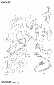 DF60A From 06002F-310001 (E01 E40)  2013 drawing OPT:REMOTE CONTROL ASSY SINGLE (1)