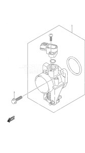 DF 25A drawing Throttle Body