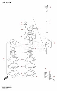 DF20A From 02002F-910001 (P01 P40)  2019 drawing WATER PUMP (P01)