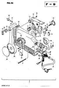 DT75 From 07501-504157 ()  1985 drawing REMOTE CONTROL