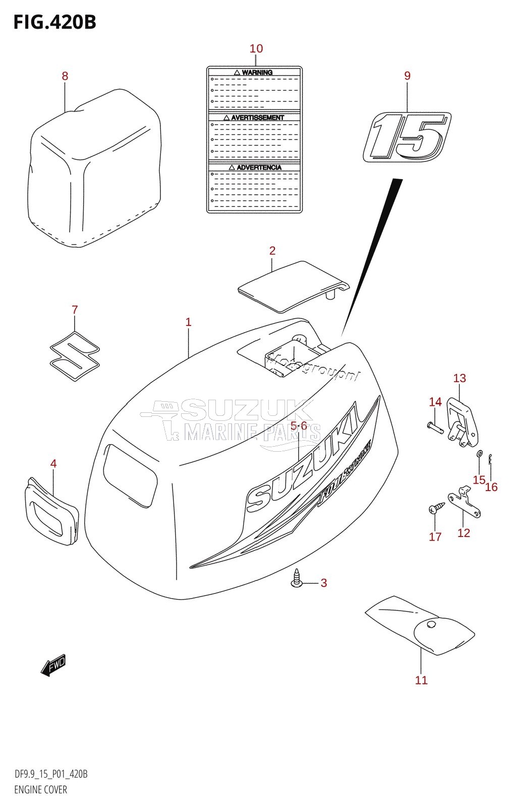 ENGINE COVER (K10,011)