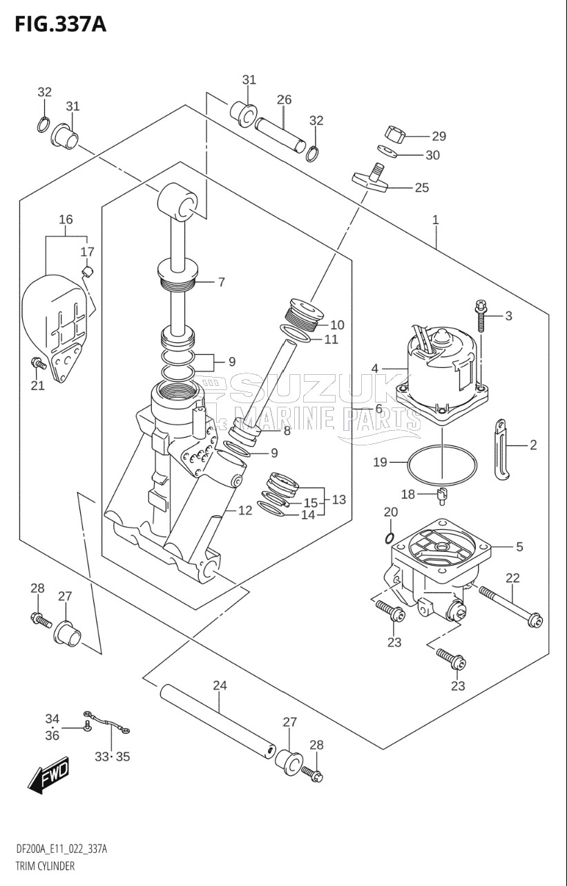 TRIM CYLINDER