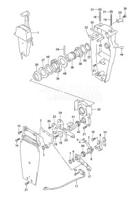 Outboard DF 9.9 drawing Top Mount Single (2)