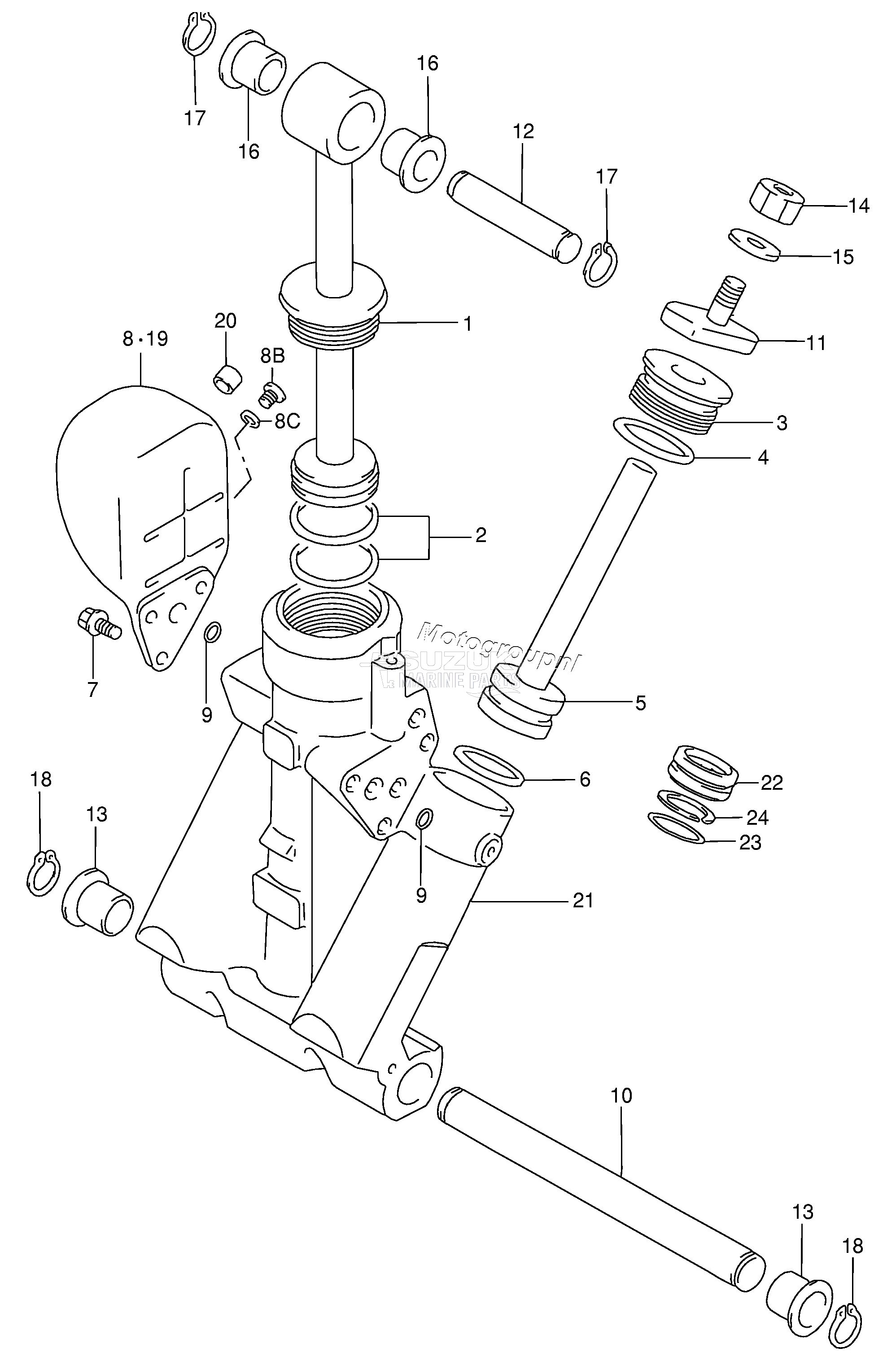 TRIM CYLINDER (DT60WT)