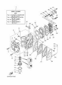 E40GMHL drawing CYLINDER--CRANKCASE